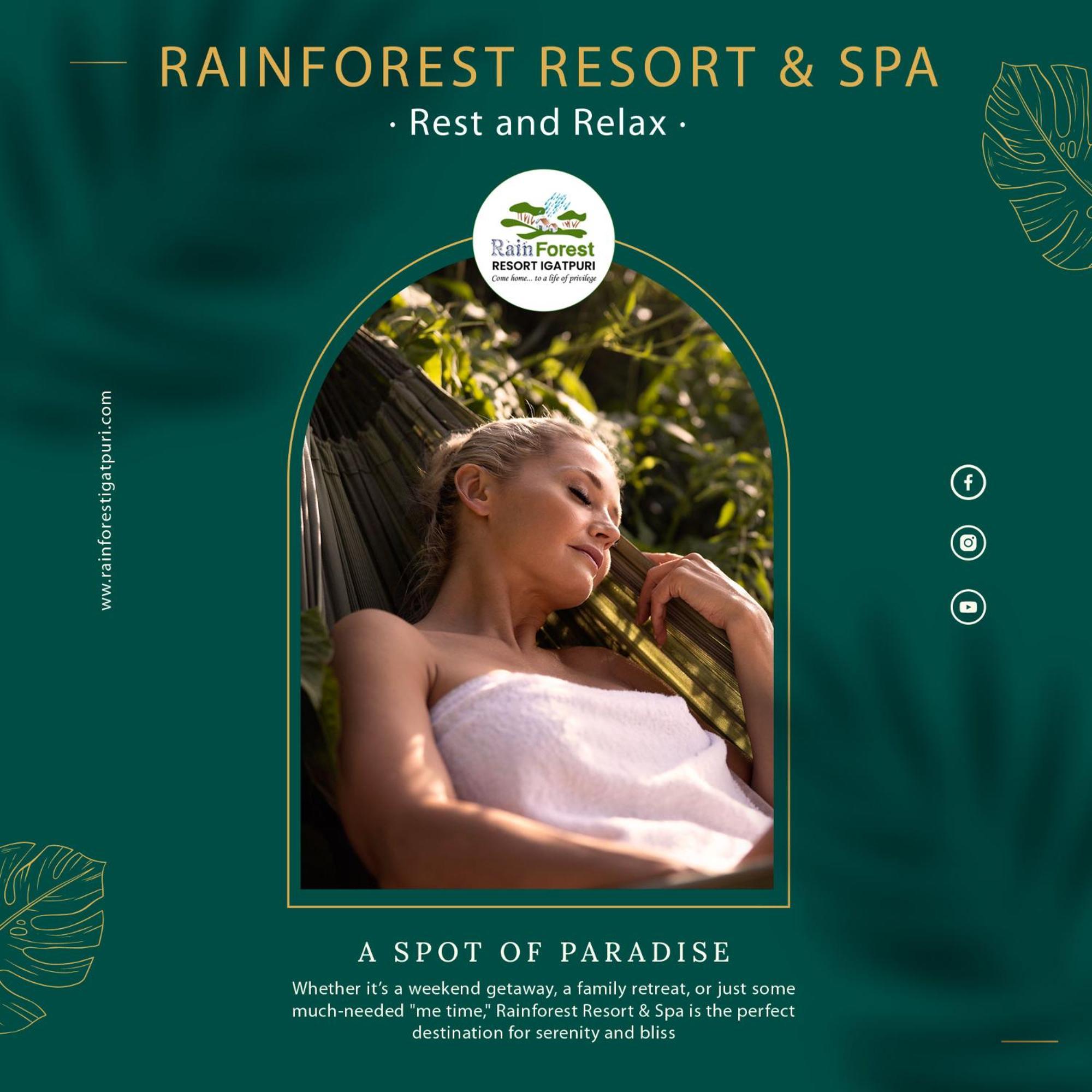 Rainforest Resort And Spa, Igatpuri -Nature'S Luxury Awaits المظهر الخارجي الصورة